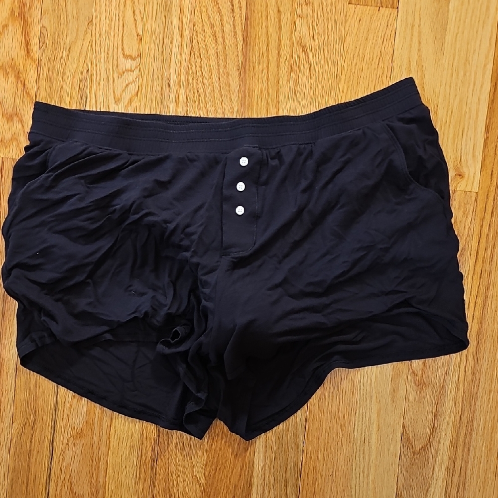 Thinx Black Women's Sleep Shorts
